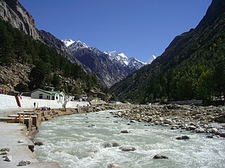 恒河源頭巴吉拉蒂河，取自 wikipedia